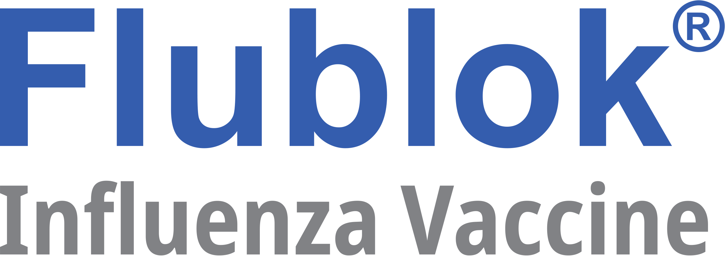 Flublok influenza vaccine logo